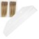 Hair Extension Hanger, Extensions Holder Braiding Rack for Hair Hair Strands Holder Durable and Lightweight for Girls for Home for Barber(White, Large)