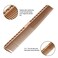 Hair Cutting Comb, Aerospace Aviation Aluminum Metal Cutting Comb Hair Hairdressing Barbers Salon Professional Comb for Home Salon Use