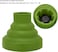 Hair Dryer Diffuser Attachment, Professional Collapsible Silicone Expand Universal Hair Diffuser Lightweight Foldable Portable Travel Long Lasting Blow Dryer Nozzle for Natural Curly Hair(Green)