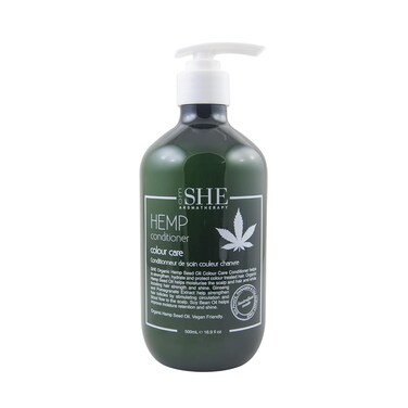 OM SHE Aromatherapy Hemp Seed Oil Conditioner - Color Care