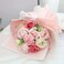 Artificial Soap Flower Bath Soap Rose Flower Scented Soap Bouquet for Mother Valentine's Day Party Wedding Decoration - Pink