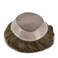 Mens Toupee Hair System European Human Hair Piece Mono Lace Center Men Hair System NPU Around Toupee For Men Hair Replacement System. (6X9"-120% Medium light to medium density, 4# Medium Brown)