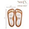 SunFX Disposable Sticky Feet Protectors (100-PAIRS) Spray Tan Feet Protector Pads for Sunless Airbrush Tanning