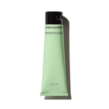 Grown Alchemist Meltaway Gel-Milk Cleanser, Natural Face Wash &amp; Hydrating Makeup Remover with Blueberry, Sesame &amp; Grapeseed Oils, 3.3 Ounce (100ml)