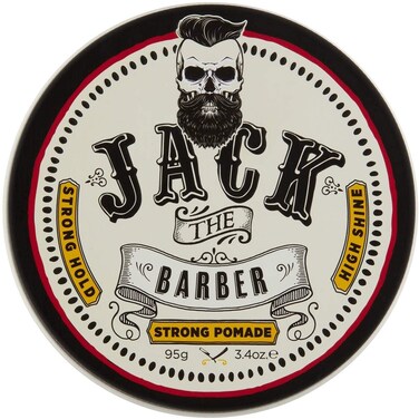 Pomade, Firm All-Day Hold, High Shine for Classic Styling, Easy to Wash Out, Vegan and Mineral Oil-Free, For All Hair Types