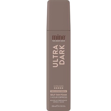MineTan Dark Self Tanning Foams   Bronze Collection - Best Fake Tanner Mousse for a Deep Instant Bronzing Glow, 1 Hour Express, Face &amp; Body, Ultra Hydrating Formula, Coconut Scented, 6.7 Fl Oz