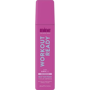 MineTan Dark Self Tanning Foams   Bronze Collection - Best Fake Tanner Mousse for a Deep Instant Bronzing Glow, 1 Hour Express, Face &amp; Body, Ultra Hydrating Formula, Coconut Scented, 6.7 Fl Oz