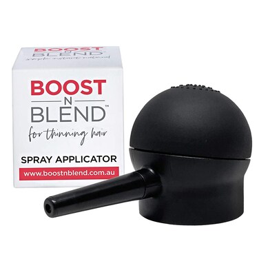 BOOST N BLEND Hair Fibres Applicator - Spray Applicator Pump Nozzle for Thinning Hair &amp; Visible Scalp -Natural Hair Loss Concealer Tool for Women - Get Instantly Thick &amp; Shiny Hair