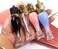10 Pcs 5ml Mermaid Plastic Lip Gloss Tubes Vials Empty Refillable Lip Glaze Tubes with Crown Wand DIY Lipstick Tube Travel Lipgloss Bottle Cosmetic Container for Woman Girl Makeup,Mix-Color