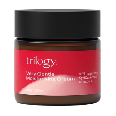 Trilogy Very Gentle Moisturising Cream, SyriCalm &amp; Hyaluronic Acid for Sensitive Skin, 2.0 fl oz