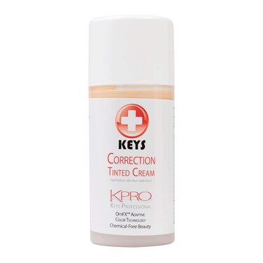 Keys Care KPRO Hydrating Tinted Correction Cream with OptiFX Adaptive Color Technology   Moisturize, Smooth, and Fill Fine Lines  100% All-Natural &amp; Hypoallergenic (3.4 oz)