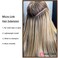 NIACONN 1000Pcs MicroLink Beads for Hair Extensions, 5mm Silicone Lined Beads Microlink Rings Hair Extensions Tool-Brown
