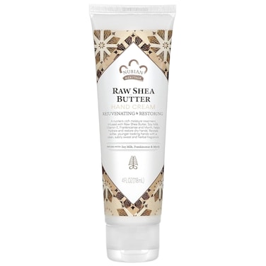 Nubian Heritage Hand Cream, Raw Shea and Myrrh, 4 Ounce