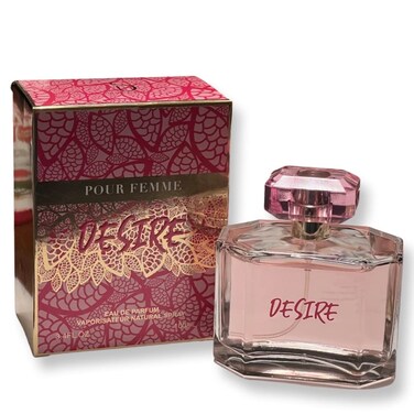 POUR FEMME DESIRE - Eau de Parfum - Top Notes: Peony, Pink Pepper and Asuka - 3.4 Fl Oz