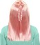 Wig - Pink Straight Hair Style &amp; Wear Wig