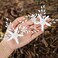 Brishow Bride Wedding Hair Pins Silver Pearl Hair Pin Starfish Hair Clips Bridal Hair Jewelry Accessories for Women and Girls (2 PCS) (Starfish hair pins)