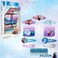 LUV HER Frozen 2 Girls 20 Piece Accessory Set with 3 Barrettes, 4 Snap Hair Clips, 5 Elastics and 8 Terry Ponies - Ages 3+
