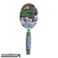 Minecraft Hair Brush with Magical Sparkling Cubes - Confetti Hair Brush, Green - Boys Hair Brush Ages 3+
