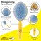 Minions Hair Brush with Magical Sparkling Stars Confetti Hair Brush - Kids Hair Brush Ages 3+