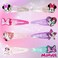 Disney Minnie Kids Hair Clips for Girls Snap Clips 8 Pack Multi Color Ages 3+