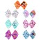 Disney 100 - Hair Accessories Gift Set - Disney Hair Bows - 7 Pcs 4 Inch Bow Bundle - Hair Bows for Girls - Different print on each clip - Alligator Clip - Ages 3 +
