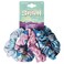 LUV HER Disney Stitch Scrunchies for Girls of All Ages - 4 Large Hair Scrunchies for Girls - 4 Printed Scrunchies with Your Favorite Characters - Hair Accessories for girls 3+