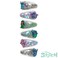 LUV HER Licensed Hair Accessories For Girls, 6pc Cute Hair Clips with Favorite Lilo &amp; Stitch Character Charms, Magical Confetti Hair Clips, Ages 3+