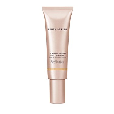 Laura Mercier Tinted Moisturizer Light Revealer Natural Skin Illuminator with SPF 25: All Day Hydration, Ultra-Sheer Coverage, Luminous &amp; Radiant Finish, Skin Tint