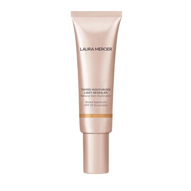 Laura Mercier Tinted Moisturizer Light Revealer Natural Skin Illuminator with SPF 25: All Day Hydration, Ultra-Sheer Coverage, Luminous &amp; Radiant Finish, Skin Tint