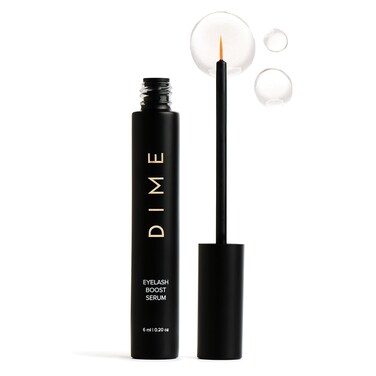 DIME Beauty Eyelash Boost Serum, Eyelash Growth Serum for Healthier, Longer, Thicker Eyelashes, 0.20 oz / 6 ml
