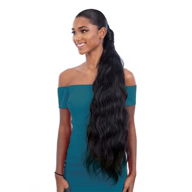 Milky Way Organique Pony Pro Easy Wrap Around Ponytail Body Wave 32" (Pack of 1, OT530)