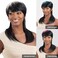 Shake-N-Go Equal Lite Wig Straight Mullet (OFF BLACK 1B)