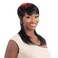 Shake-N-Go Equal Lite Wig Straight Mullet (OFF BLACK 1B)