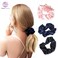 MA Hair Claw Clips (Pack of 8) 4 Matt, 4 Glossy Hair Clips for Women with 3 Beautiful Hair Scrunchies for Thick and long Hairs, Durable Claw Clips for Valentine, Birthday, and Anniversary