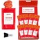 Glorio RENEW: 8 Collagen Boosting Clay Face Mask Treatments - Rare Red Clay - 8 Week Beauty Gift Set - Reduce Lines &amp; Wrinkles - Retinol, Hyaluronic Acid, Facial Skin Care, Self Care, Skincare Women