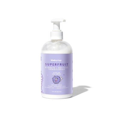 Conditioner For Kids, Curly Hair. Ultra-Hydrating, Nourishing And Detangling Hydrate And Restore Conditioner. 12 Fl Oz