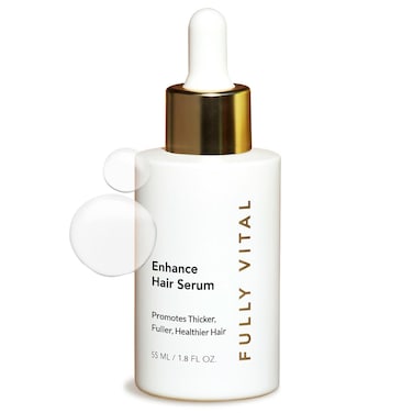 Enhance Hair Growth Serum - Science Backed Hair Serum For Thicker, Fuller Looking Hair - Vegan and Lightweight - 1.7 FL OZ 1 Bottle