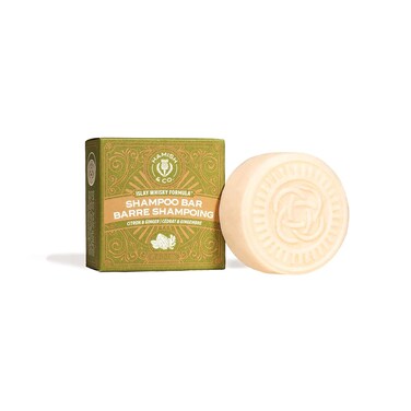Hamish &amp; Co. Shampoo Bar - Citron &amp; Ginger - Shampoo for Men - Handcrafted with Scottish Islay and Whiskey Infused - Made from Natural Ingredients - Sulfate, Paraben, Cruelty, and Plastic-Free