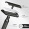 ZOMCHI Double Edge Safety Razor with Razor Stand, Men&rsquo;s Metal Razor with 10 Safety Razor Blades, Reusable Razor for Men &amp; Women - Matte Black