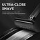 ZOMCHI Double Edge Safety Razor with Razor Stand, Men&rsquo;s Metal Razor with 10 Safety Razor Blades, Reusable Razor for Men &amp; Women - Matte Black