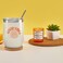 Sunny&amp;Wise Care Package For Women - Designed in USA - Self Care Gifts After Surgery, Get Well Soon, Orange Fruit Themed, Thinking of You, 12 Oz Good Vibes Tumbler