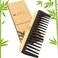 OREN&rsquo;S BAMBOO Wide Tooth Comb for Curls, Curly Hair, and Thick Hair   Hair Comb for Men and Women   Durable Bakelite Infused   Detangling Tool for Natural Hair Care