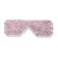 Alana Mitchell Rose Quartz Stone Eye Mask &ndash; Weighted Eye Mask to Eliminate Wrinkles, Puffiness, &amp; Irritation &ndash; Headache and Migraine Relief Mask - 100% Rose Quartz for Hot &amp; Cold Anti Aging Therapy
