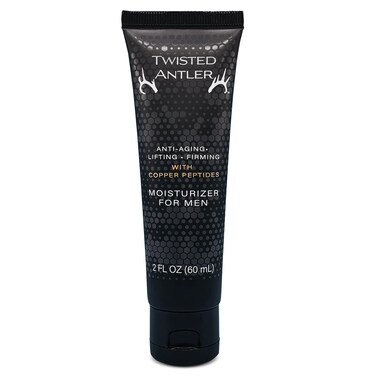 Men's Face Moisturizer - Anti-Aging Cream with Peptides, Hyaluronic Acid, Niacinamide, Vitamin C &amp; E, Copper Tripeptide-1 Mens Face Lotion - Hydrates and Firms - 2oz