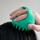 Scalp Massager Hair Growth Scalp Scrubber with Soft Silicone &amp; Dandruff Removal, Hair Shampoo Brush for Scalp Brush Head Massager, Dandruff Comb, Scalp Massage Tool, Psoriasis Comb, Green