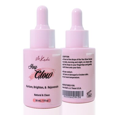 You Glow Facial Serum (1 oz), Licorice Root Extract, Rosehip Oil, &amp; Vitamin C Serum for Skin Benefits, Sulfate &amp; Paraben Free Skincare for a Radiant Appearance