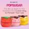 3 Pieces Lip Balm - Original BeeBalm in Watermelon, Strawberry, Honey - Hydrating Lip Care, Lip Butter for Dry and Cracked Lips, Propolis Honey Lip Mask, Lip Moisturizing &amp; Sleep Mask
