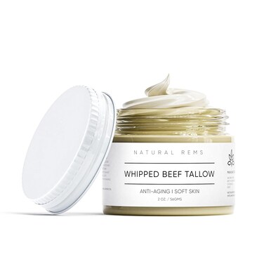 Beef Tallow - Deeply Hydrate - Moisturizing Skincare - Essential For Skin - Beef Tallow &amp; Almond Oil Combination - Balm For Dry &amp; Sensitive Skin - Elasticity &amp; Healthy Complexion