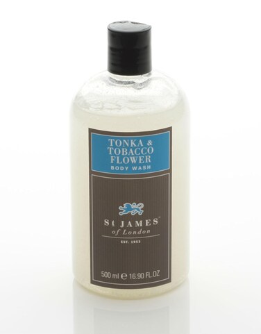 St James of London Tonka &amp; Tobacco Body Wash, 16.9 Fl Oz