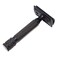 PRO Safety Razor For Men Double Edge Real Hand Crafted German Steel Black